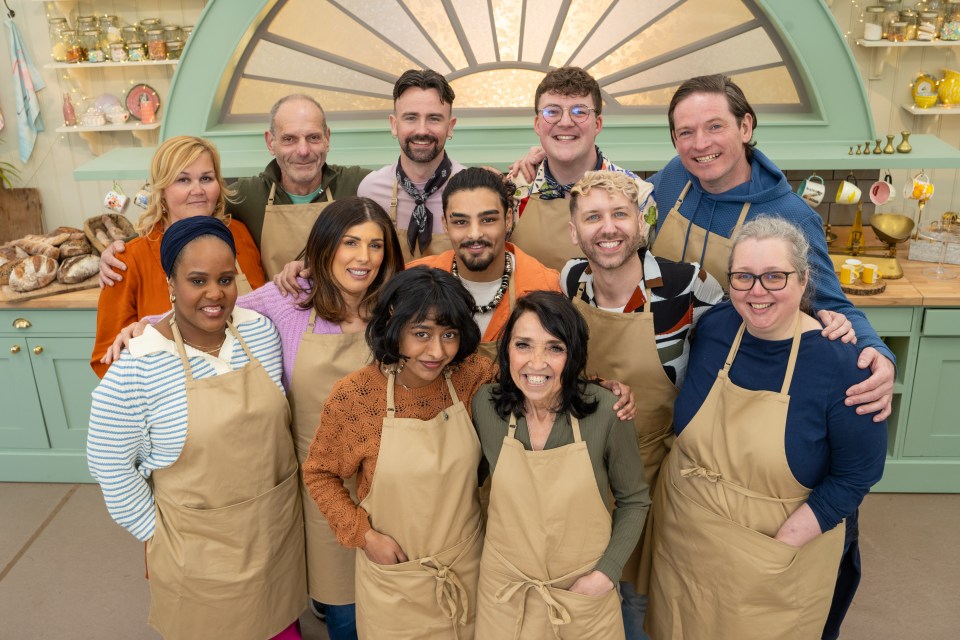 Bake Off started with 12 amateur bakers