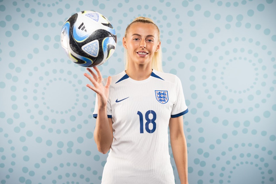 The England ace has been praised for her hard work on the pitch