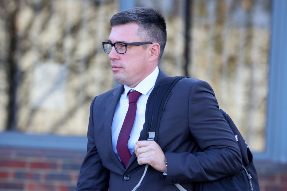 Christopher Bell leaves South Tyneside Magistrates' Court in October earlier this year