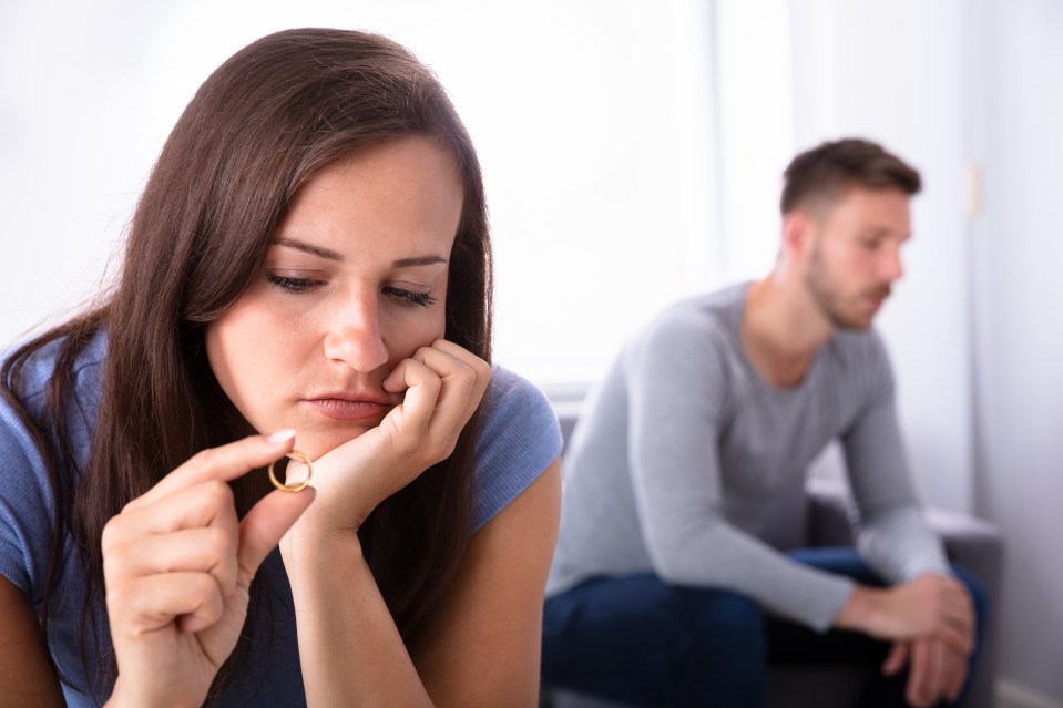 The woman was warned that her husband may become violent if he discovers her plans for divorce (stock image)