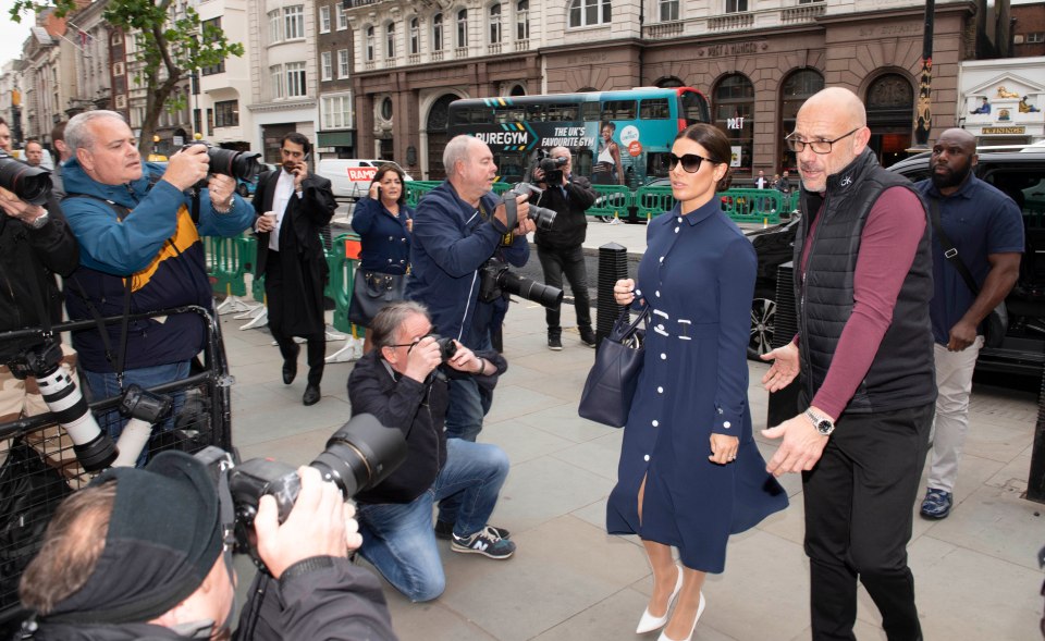 She will be expected to talk about her feud and legal battle against Rebekah Vardy (above)