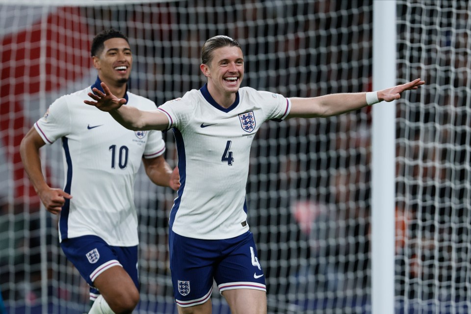 Conor Gallagher scored his first England goal versus Ireland