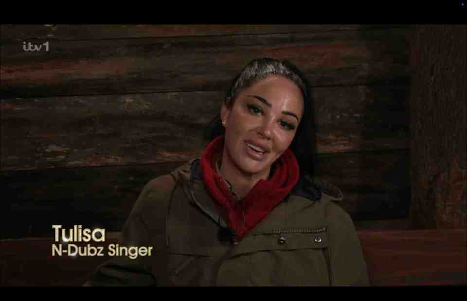 Viewers of the show questioned if Tulisa was wearing make up