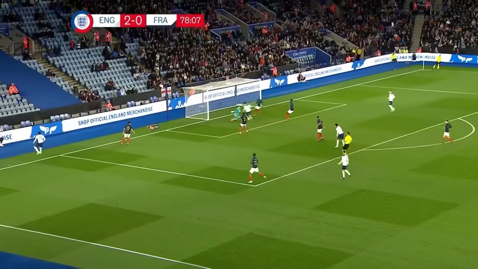 Jones did the exact same thing last year for England's Under-21s against France