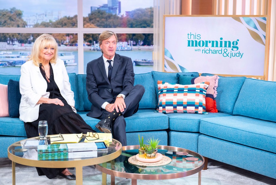 Famous TV presenting couple Richard and Judy