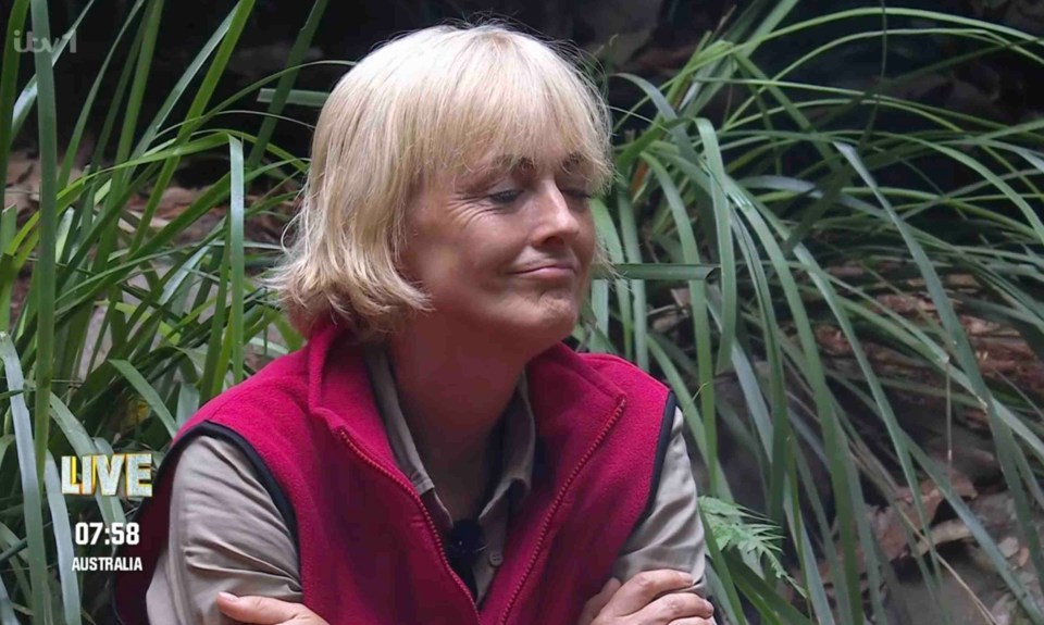 Jane Moore slipped out a very personal secret