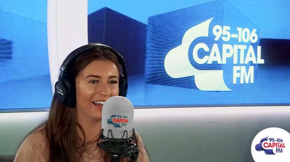 Dani Dyer filled in as a co-host with Roman Kemp on Capital Breakfast