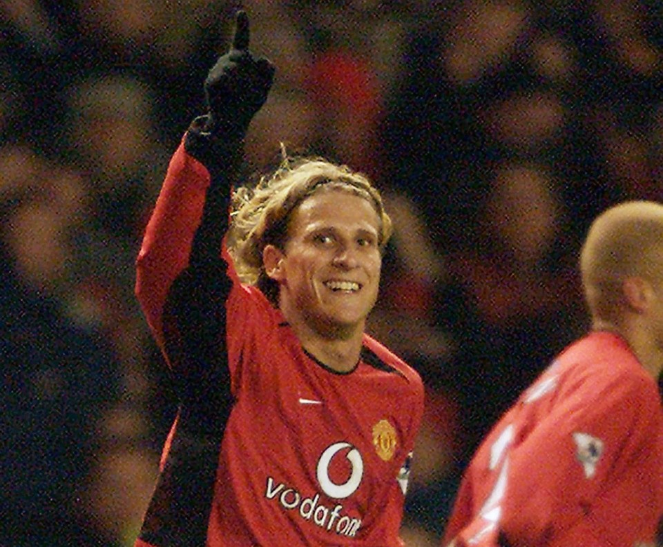 Diego Forlan struggled during his two years at Man United