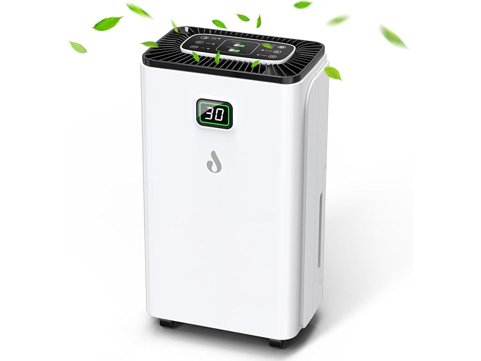 The JYMIPA dehumidifier has a 12-litre capacity