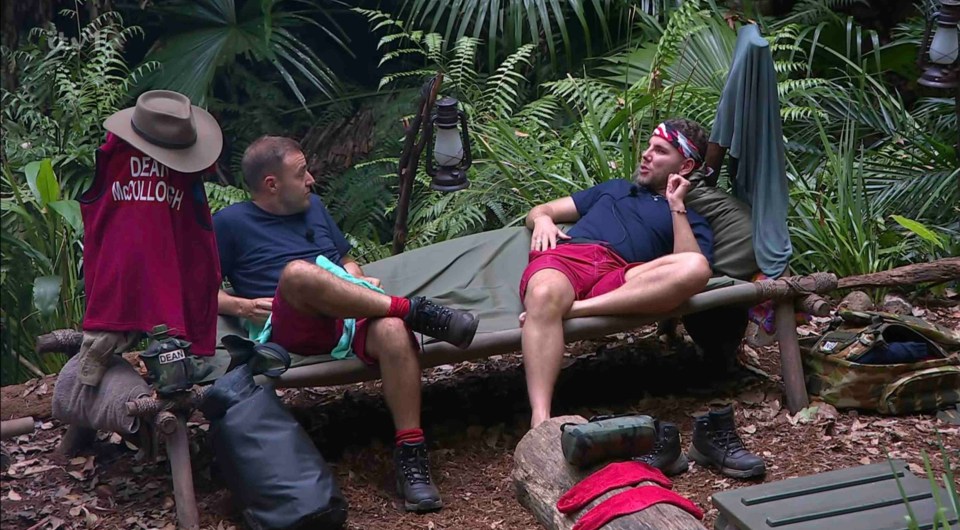 The in-camp spat centred on Alan - who was camp leader at the time - waking up Dean for a task