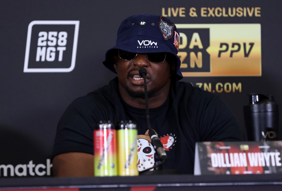 Dillian Whyte is back in the ring for his second fight of the year