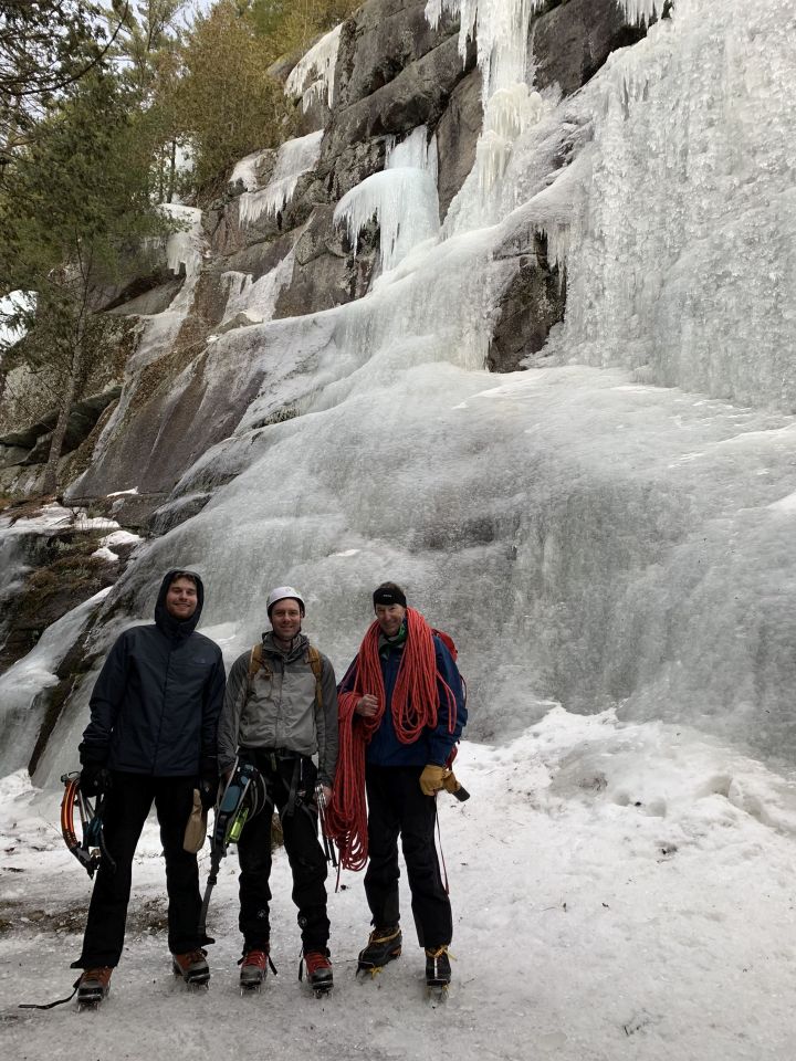 David says discovering the injury saved his life (Pictured with sons Spencer, 28, and Jarred, 41)