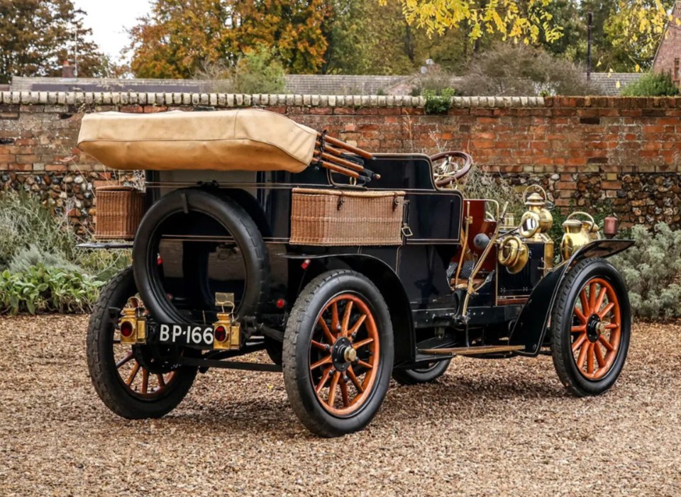 A rare sports car that’s 120 years old is up for auction for an eye-watering price