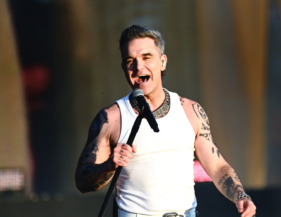 Robbie Williams will be performing at Come Together Festival in Newcastle next year