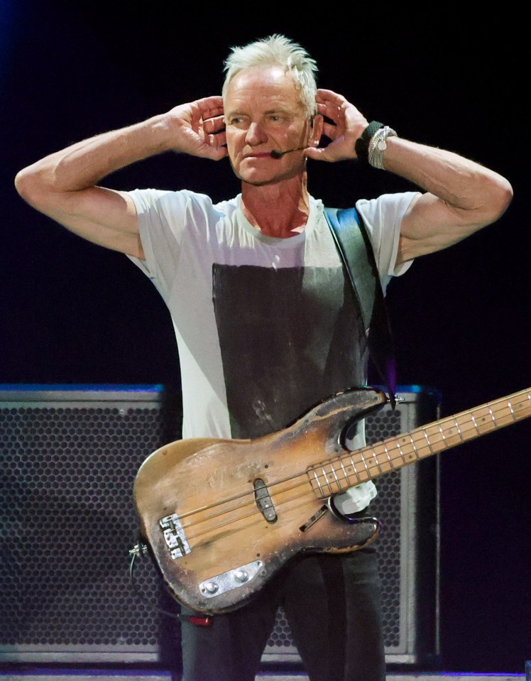 Rocker Sting has told how he won's pass his fortune to his six kids