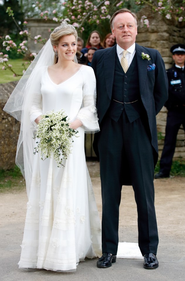 She got married at St Cyriac’s Church on May 6, 2006