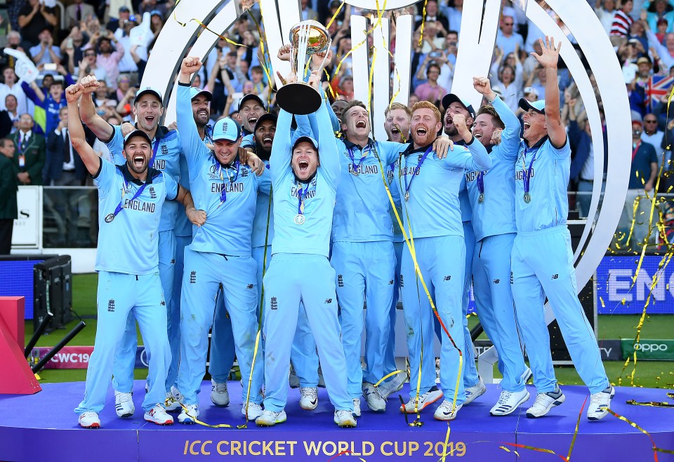 England were crowned the best cricketing force on the planet in 2019