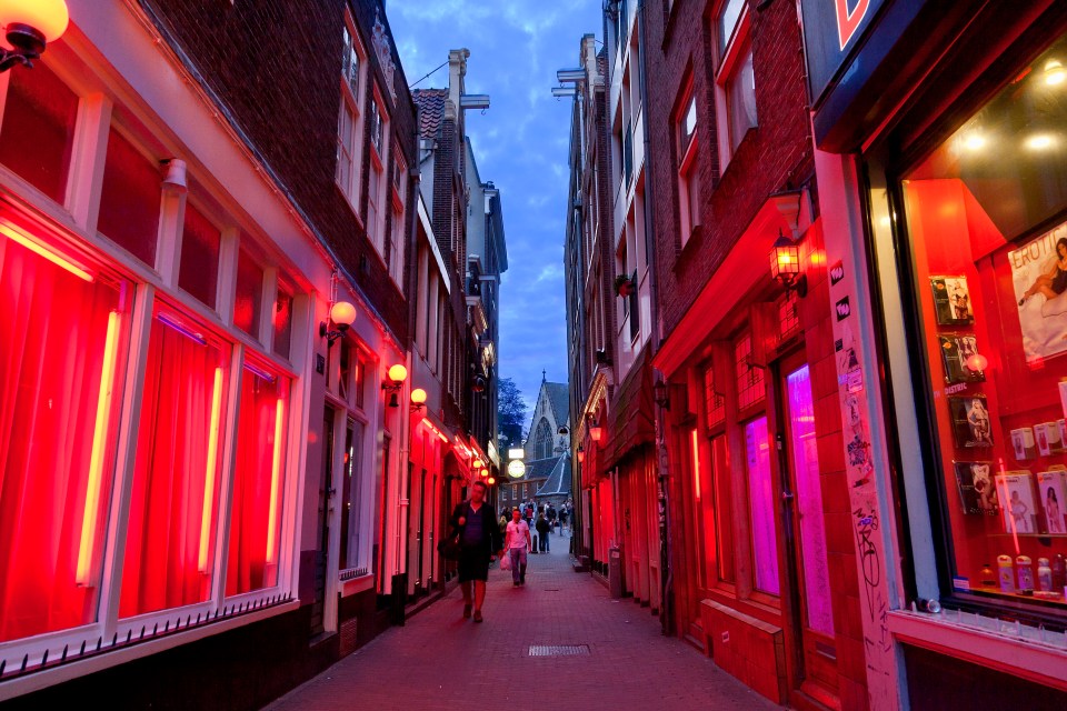 Ilja was forced to work in 'windows' across several of Europe's red-light districts