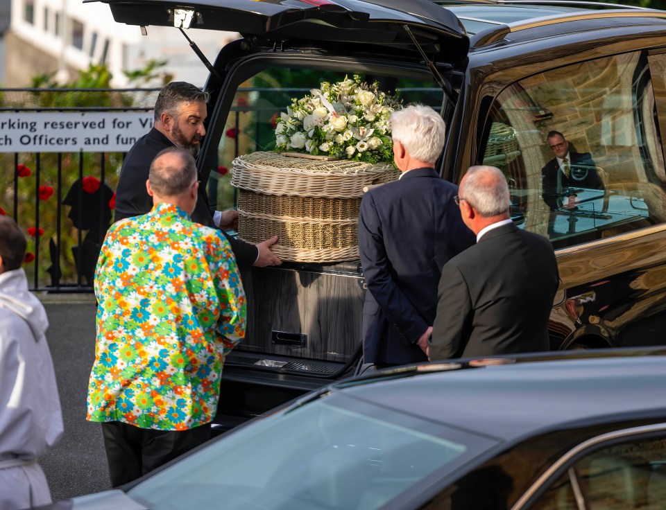 The funeral took place on Friday 8 November