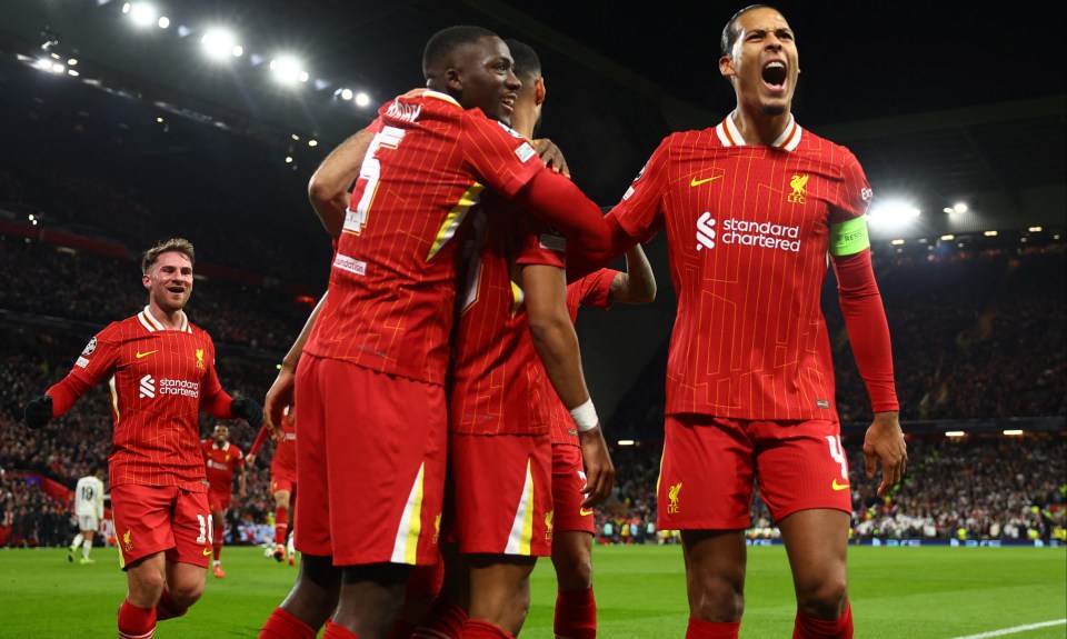 Liverpool maintain their perfect record in this season's Champions League