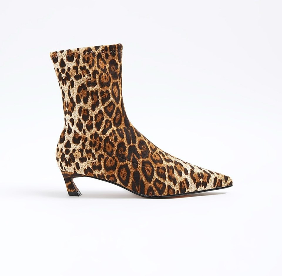 Leopard print, £40, River Island