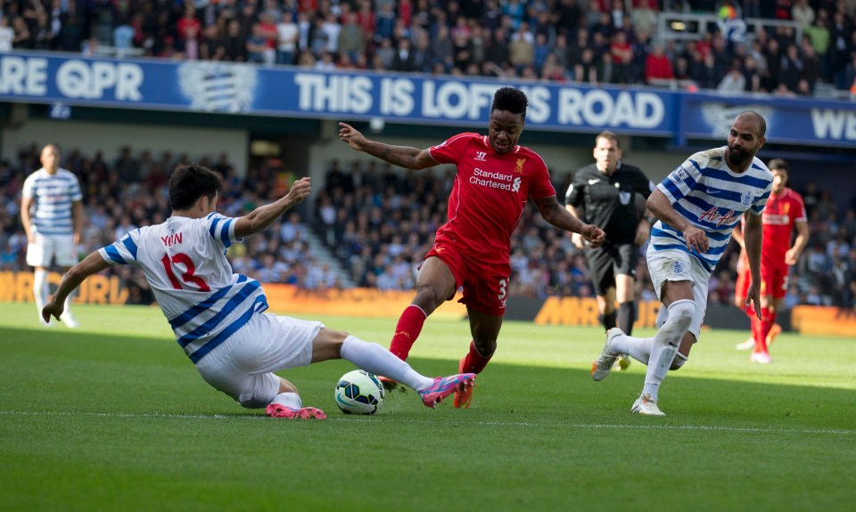 Sterling had a troubled upbringing before joining QPR and then Liverpool's academy