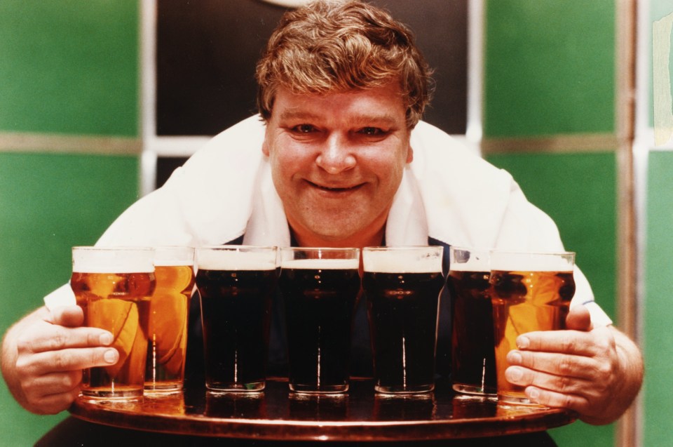 John Thomas ‘Jocky’ Wilson in 1992