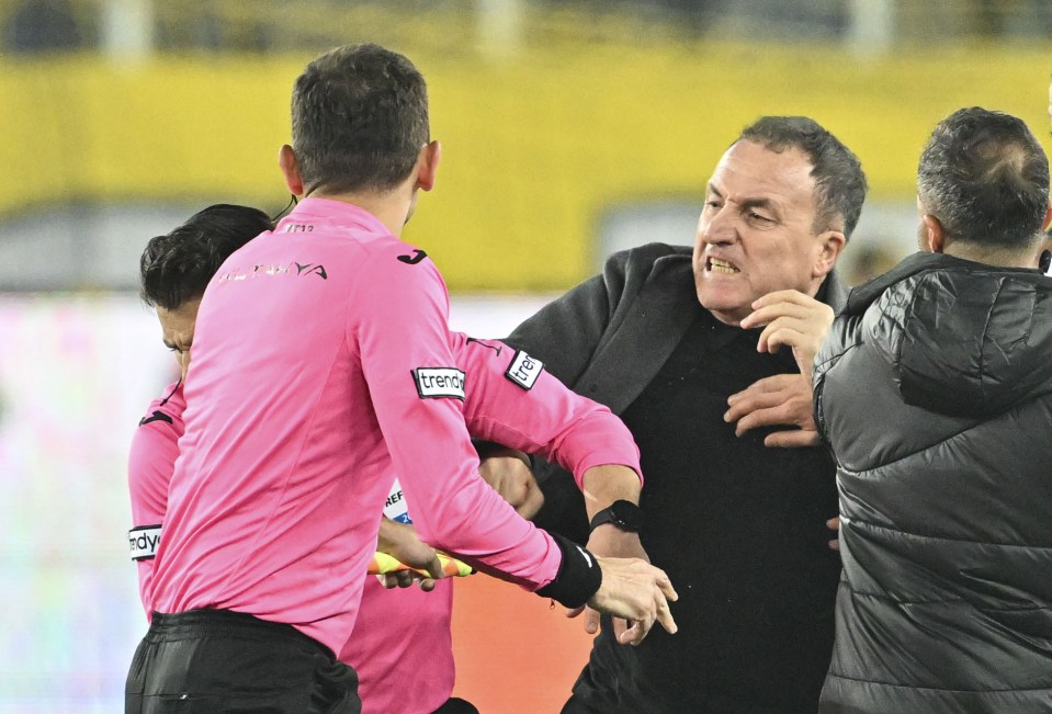 Faruk Koca is appealing against a jail term for punching a referee