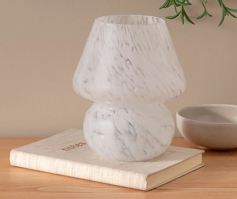 Buy Asda’s White Mushroom portable battery lamp is just £13