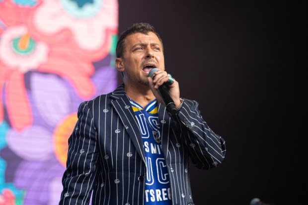 READING, ENGLAND - JULY 25: Paul Danan attends The Flackstock Festival at Englefield House on July 25, 2022 in Reading, England. (Photo by Joseph Okpako/WireImage)