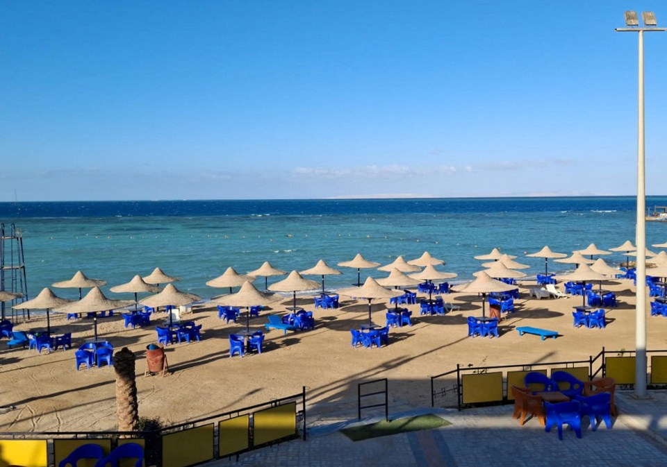 The yacht capsized off the coast of Hurghada