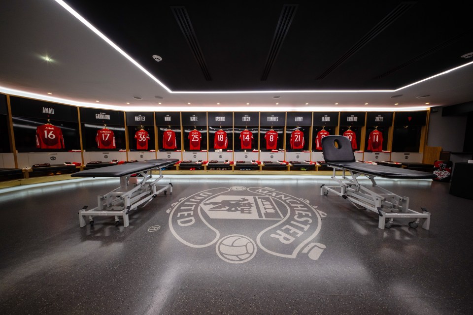 The dressing room is now much bigger compared to when Evra joined the club in 2006