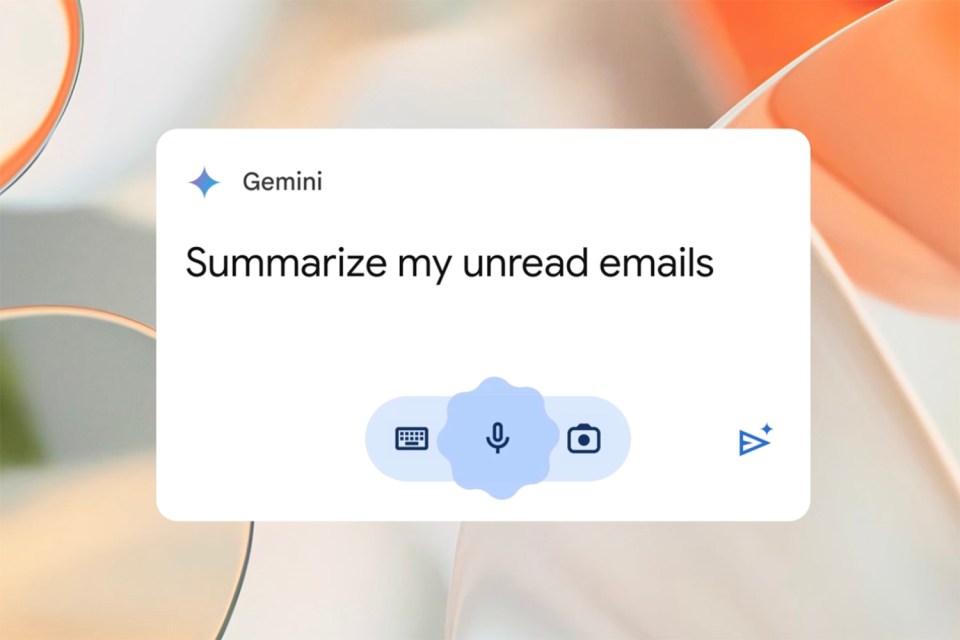 Gemini can also interact with other Google apps