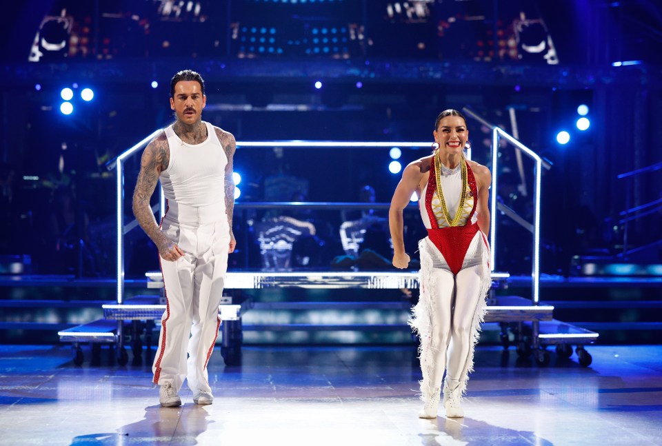 Fans claimed they had been 'overmarked' in their Freddie Mercury-inspired routine