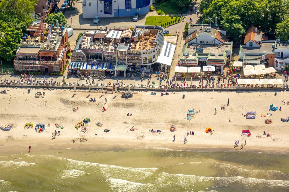 The main beach in Kołobrzeg has been praised by visitors with many raving about its fine white sand and inviting waters