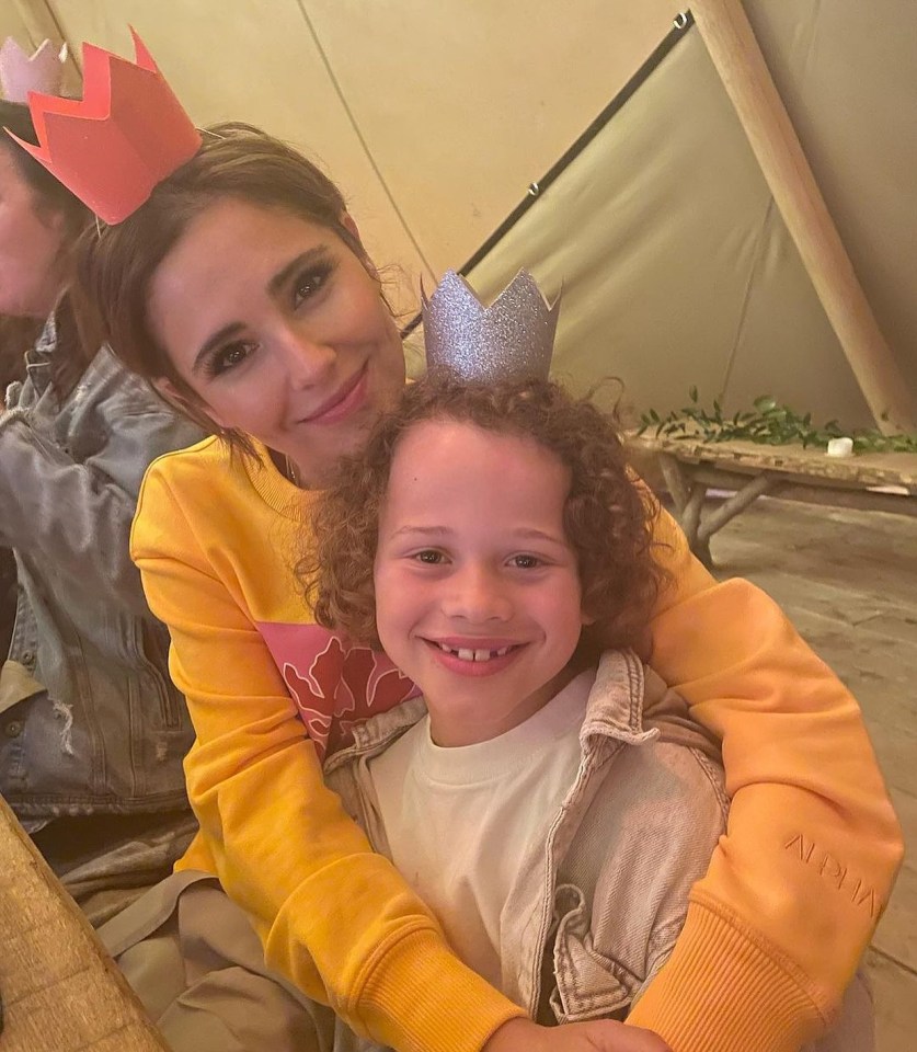 Cheryl with Kimberley's oldest son Bobby