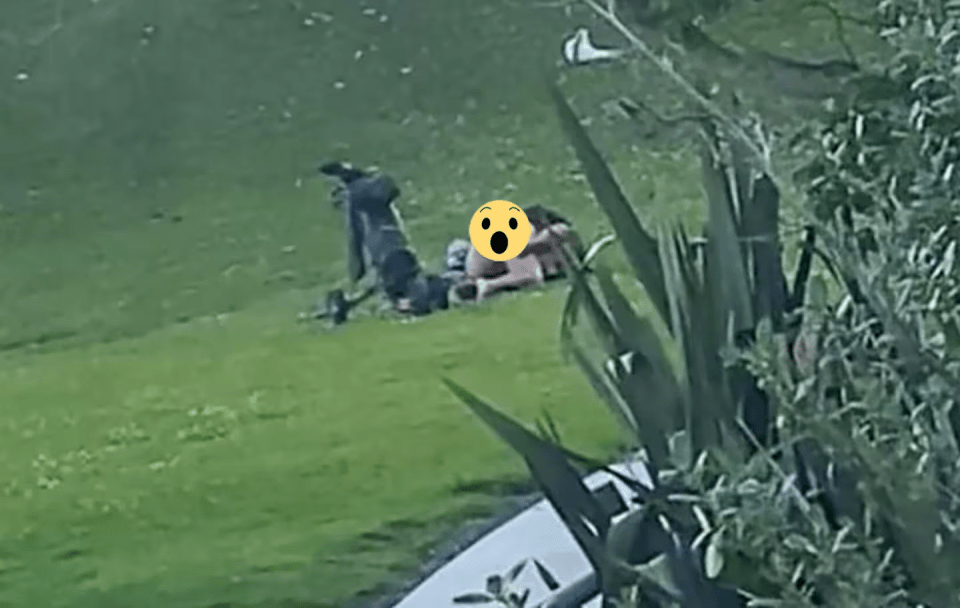 A couple in New Zealand went viral for having sex on a golf course