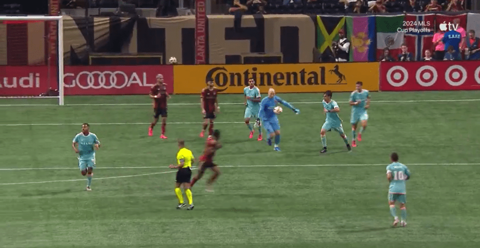 Brad Guzman suffered a nightmare mistake in goal for Atlanta United against Inter Miami