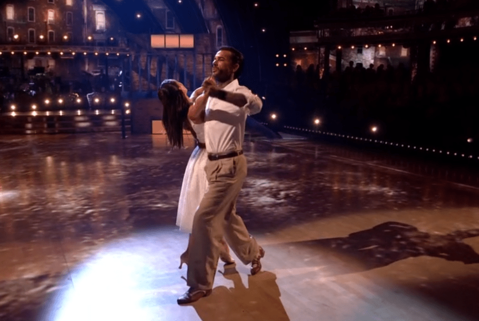 A few technical blunders during the Waltz led to him receiving a low score from judges