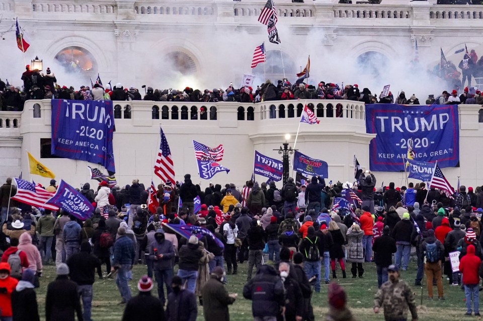 Rioters stormed Capitol Hill on January 6, 2021 after refusing to accept that Donald Trump had lost the election to Joe Biden