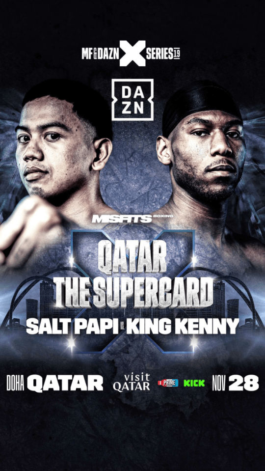 Salt Papi and King Kenny meet on a stacked Misfits Supercard in Qatar