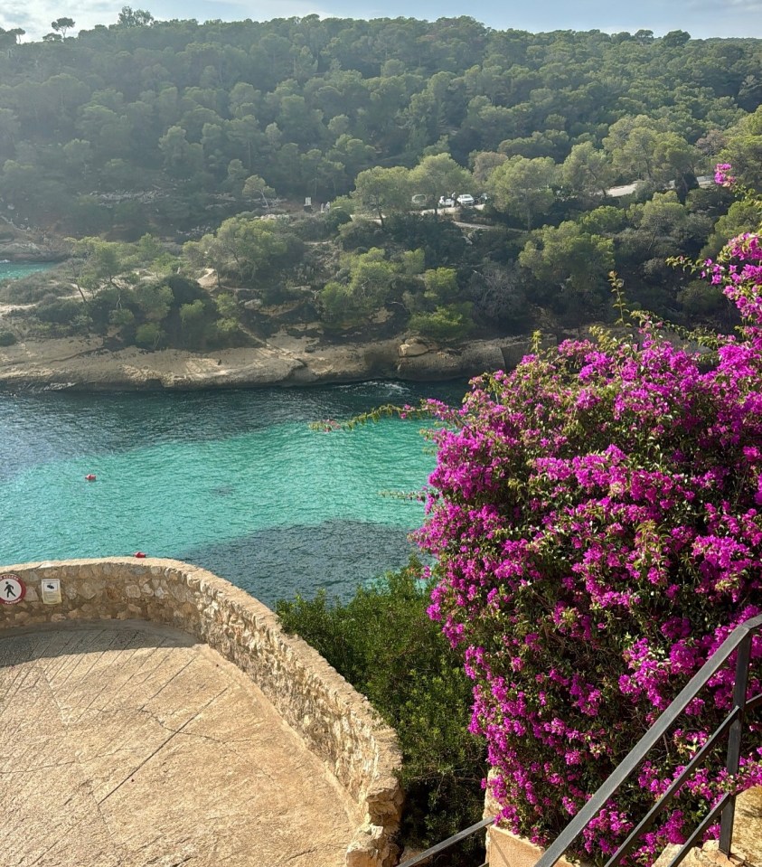 Michelle captured Majorca's scenic beauty, featuring snapshots of the coastline and lush green spaces