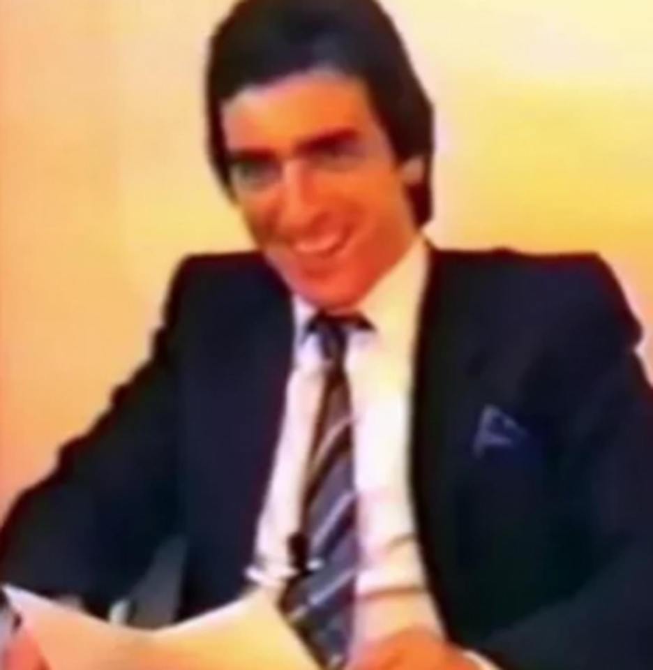 Smug Cannan in a video for a dating agency in the Eighties