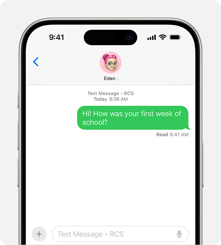 RCS essentially makes iPhone-to-Android texting much more like iPhone-to-iPhone texting via iMessage