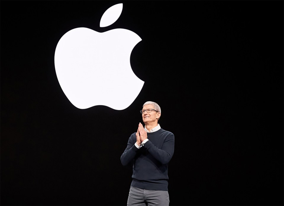 Apple chief Tim Cook typically kicks off every iPhone launch event