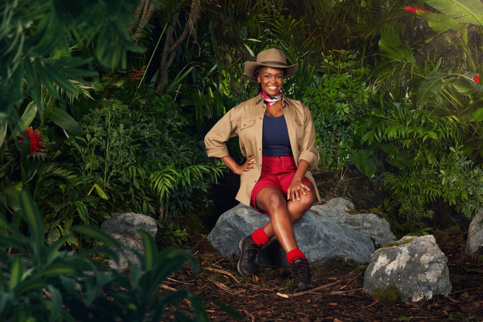 Oti Mabuse says she cannot wait for the sleep-deprived nights in camp on I’m A Celebrity