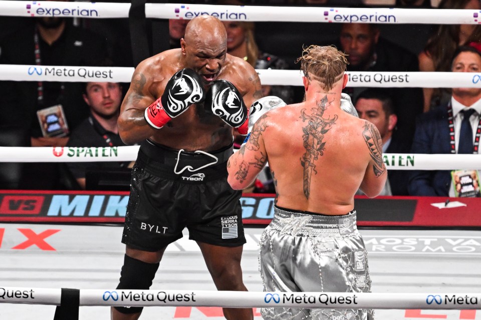 But plans are said to have been shelved after Mike Tyson's ring return against Jake Paul