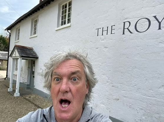 James May became part owner of The Royal Oak in Wiltshire