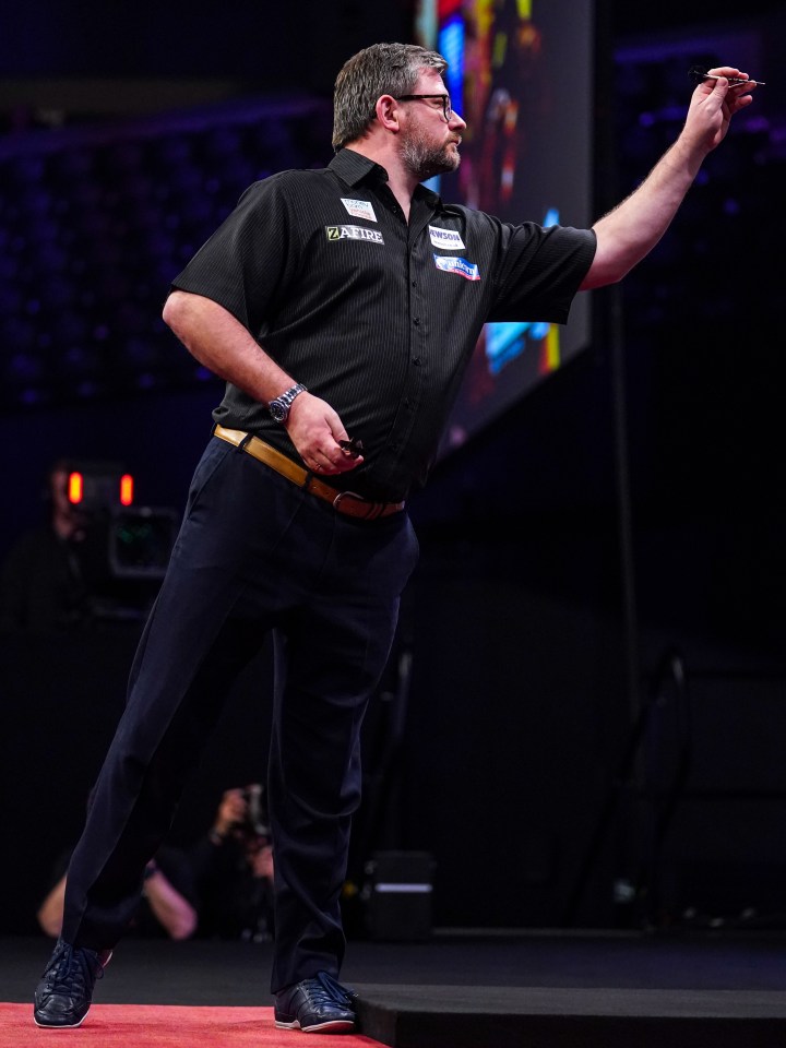 James Wade is currently third on the all-time list of PDC major winners