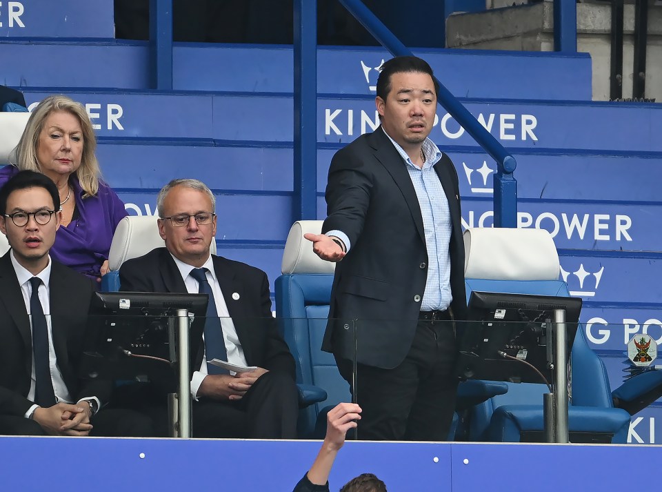 Leicester chairman Aiyawatt Srivaddhanaprabha was furious with the team in the wake of their trip to Copenhagen